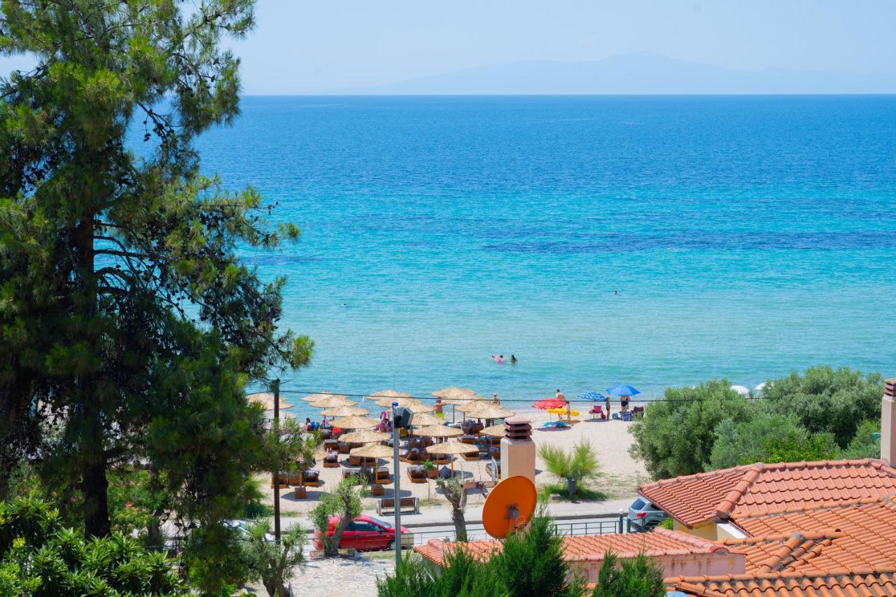 Zoe Seaview Apartment By Rentalspro - Nea Moudania Halkidiki Eksteriør bilde